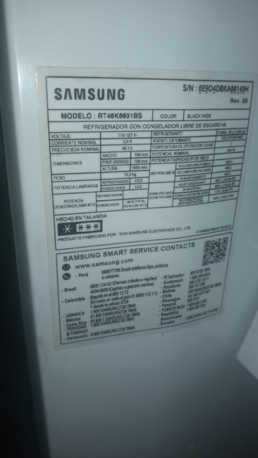 Samsung Inverter Fridge 