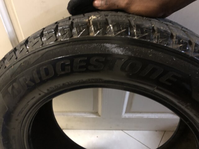 2 Bridgestone Tires 225 65R17