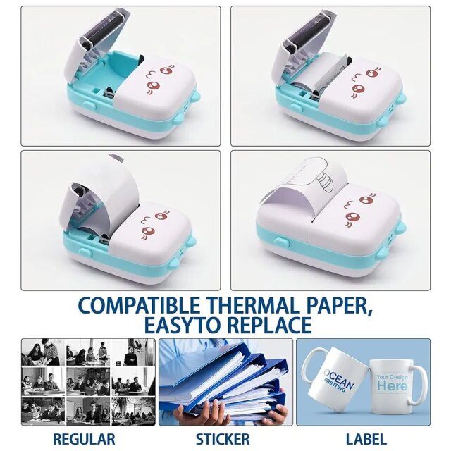 Pocket Multiple Purposes Thermal Printer
