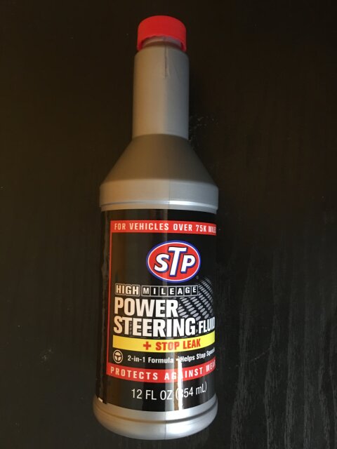 Power Steering Fluid Plus Stop Leak