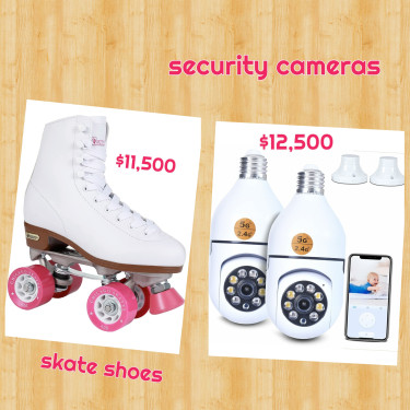 Skating Shoes ⛸ & Security Cameras 