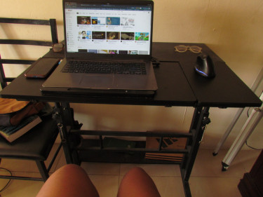 Adjustable Standing Desk With Wheels