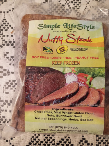 Nutty Steak (vegetarian//vegan Meat Alternative)
