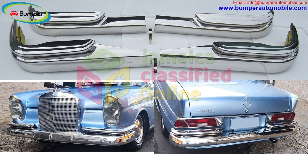 Mercedes W111 W112 Fintail Saloon Bumpers (1959 - for sale in Trelawny ...