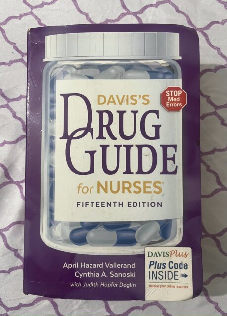 Davis S Drug Guide For Nurses