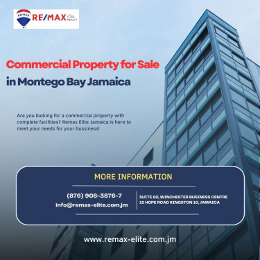 Commercial Property For Sale In Montego Bay 
