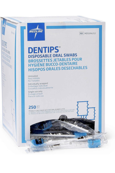 Dentips Disposable Oral Swabstick (20pk)