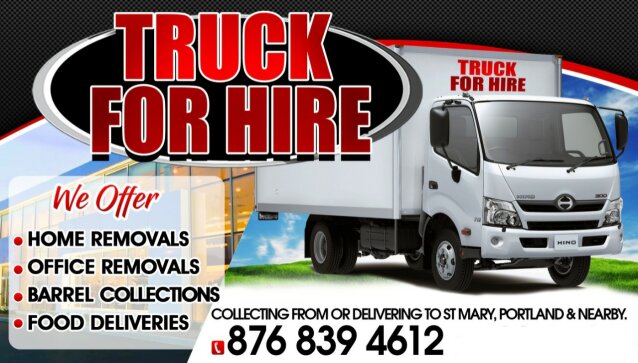 Clean Box Truck With Driver For Hire