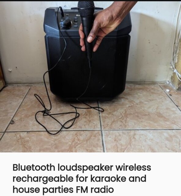 Bluetooth Wireless Speaker Karaoke House Parties