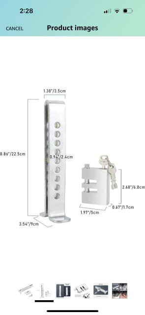 Anti-Theft Brake Pedal Clutch Lock Security Saftey