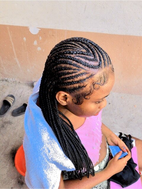 All Braids An Sewing An Wig Installation