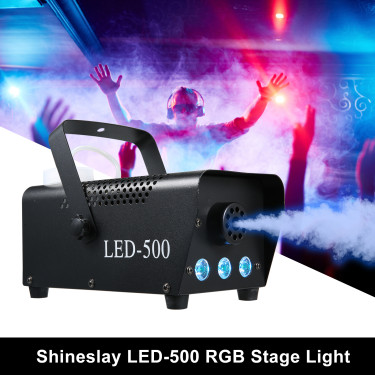 Fog Machine W/Lights-LED-500 Smoke-Party/stage/bar