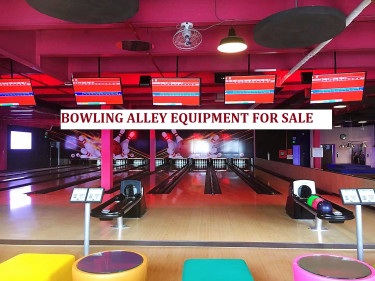 COMPLETE BOWLING ALLEY EQUIPMENT FOR SALE