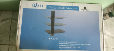 Glass Wallmount Shelves For Dvd Players Routers Et