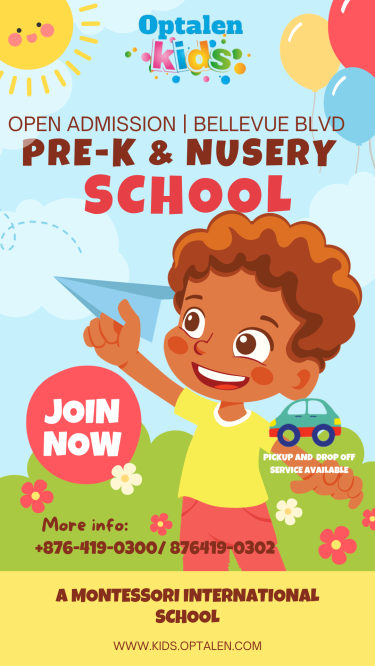 PRE-K Day Care/ Nursery & PREP School - JAN 2024