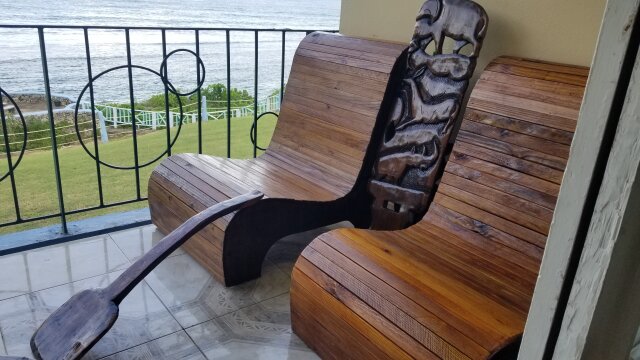 Tiki Style Lounge Chair