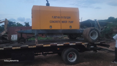 Commercial Cement Mixer With Pump For Rental
