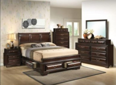 The Brandt Storage Bedroom Set