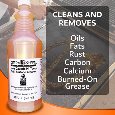 Stera-Sheen Hi-Temp Non-Caustic Griddle Cleaner