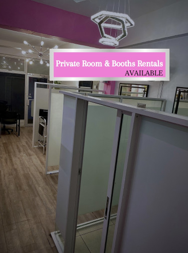 Private Room,Boothes,Nail Station