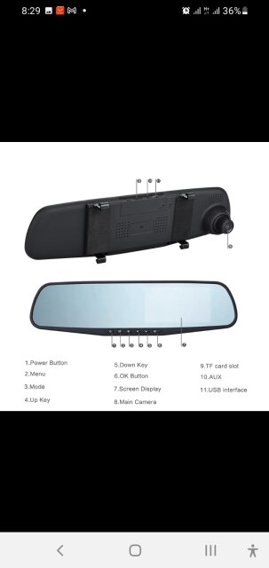 Mirror Dashcam