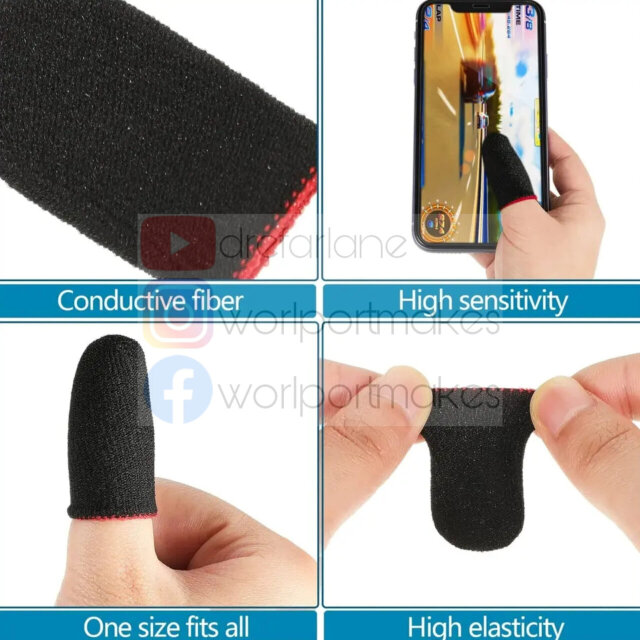 PUBG Mobile Etc Finger Sleeves 4 All Mobile Gaming