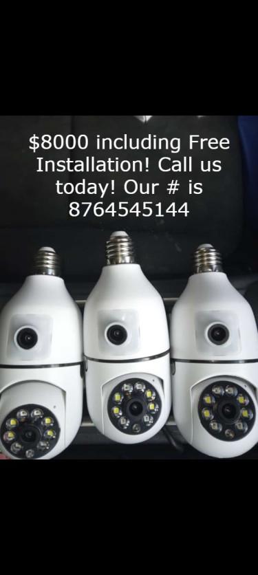 Need Camera We Sell And Install? We Have Bulb Sola