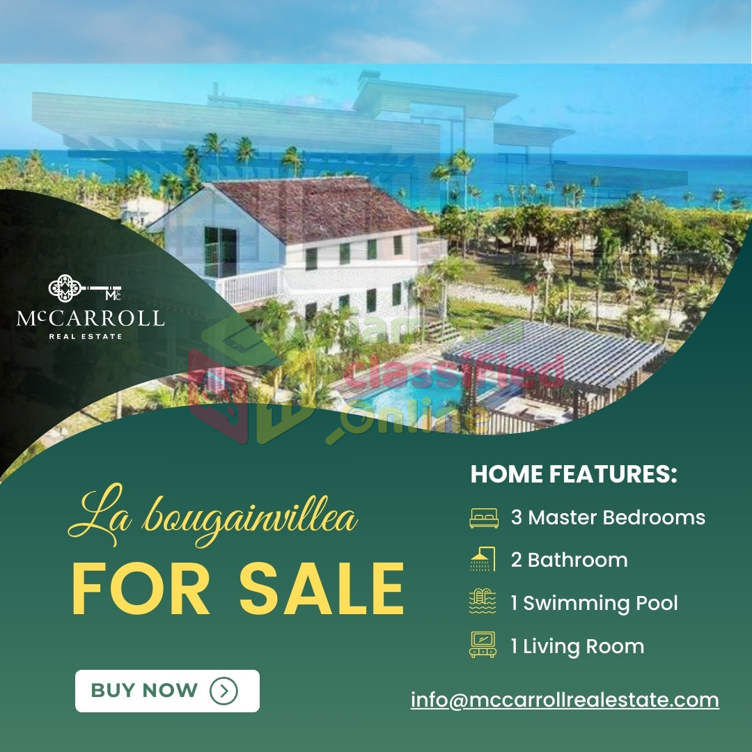 La Bougainvillea Property For Sale Bahamas - Caves Heights, Nassau New 