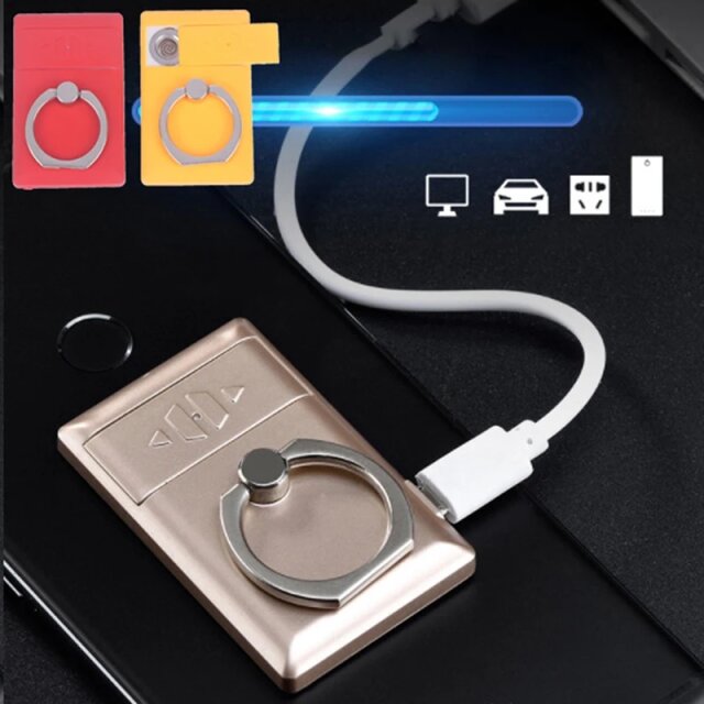 2 IN 1Ring USB Charging Lighter
