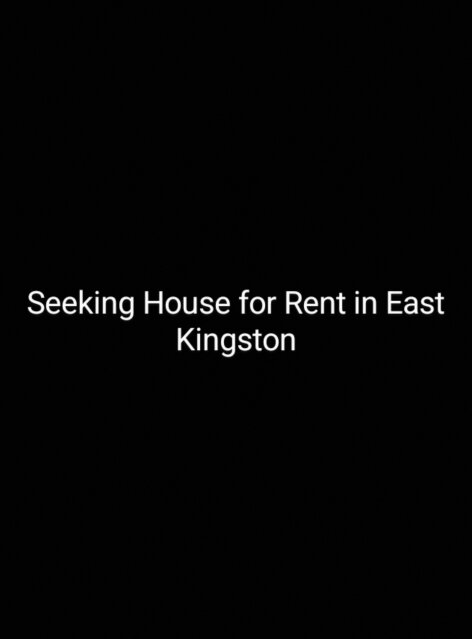 Seeking House For Rent In Vineyard Town Etc