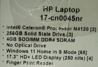 HP Laptop 