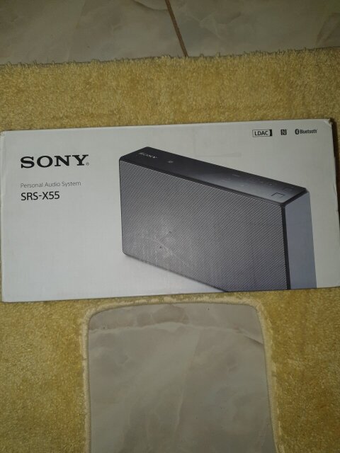 Sony Bluetooth Rechargeable Music Box With Woofers