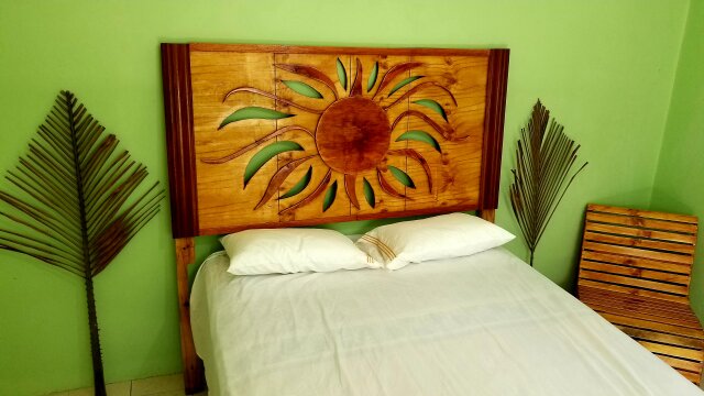 Tropical Sunburst Headboard, Bedhead