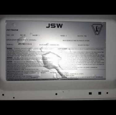 Jsw Microwave 