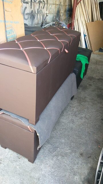 Bed Heads, Bed Foot & Ottoman With Storage