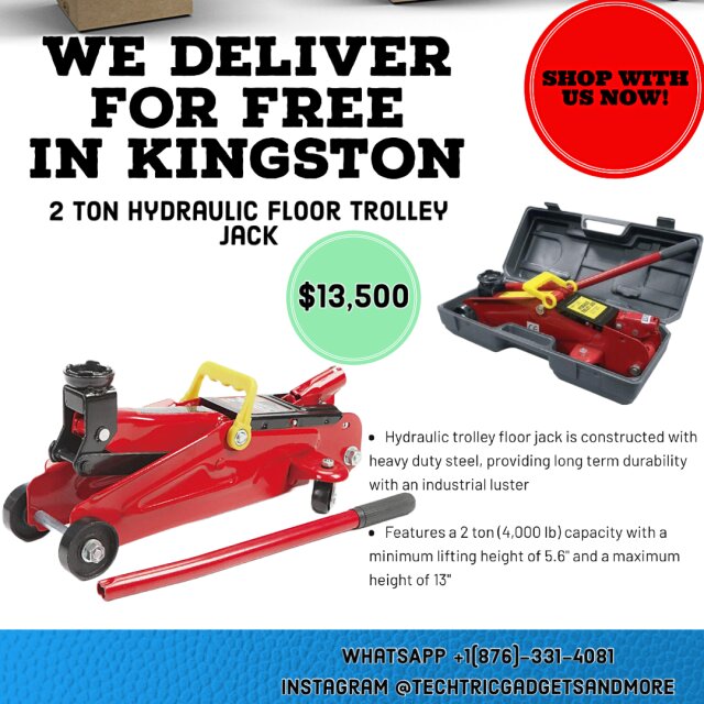 2 Ton Hydraulic Floor Trolley Jack
