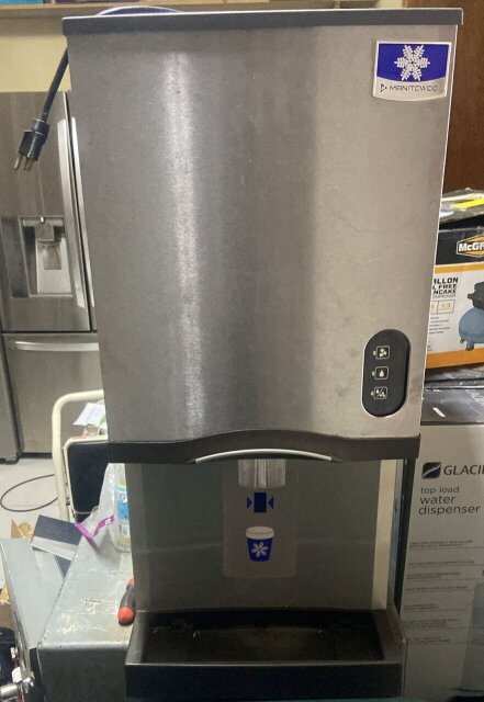 Ice Machine With Water Dispenser