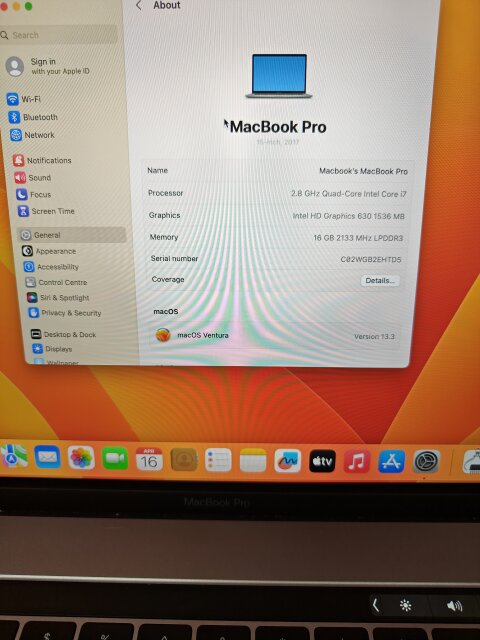 2017 MacBook Pro