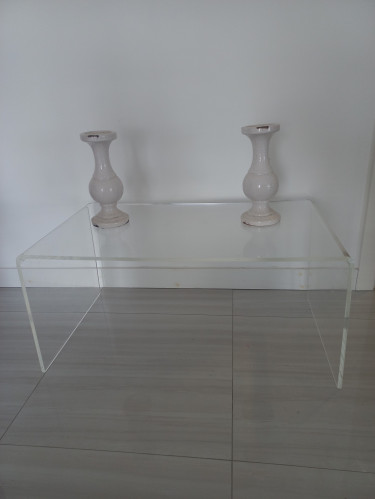 Modern Acrylic Coffee Table Set