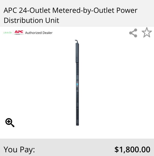 APC Distribution Unit