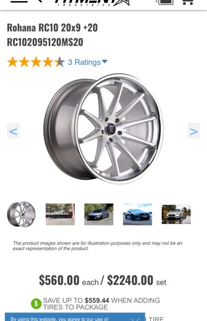 Rohana Wheels 19s For BMW? 20s For Benz