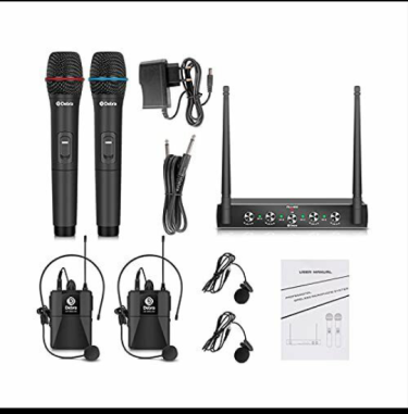 Debra Audio Pro UHF 4 Channel Wireless Microphone 