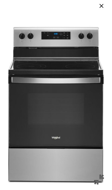 Whirlpool Wfe320m0js 30 IN Electric Stove