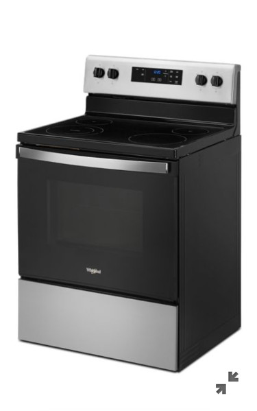 Whirlpool Wfe320m0js 30 IN Electric Stove