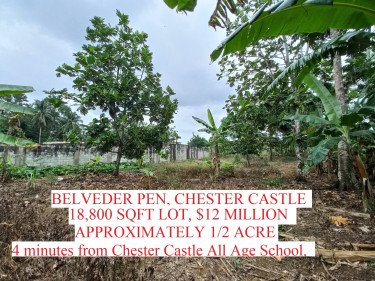 Belvedere Pen 18,800 SQFT LAND $12 MILLION