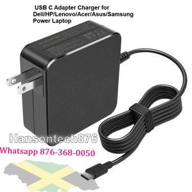 USB C Adapter Charger For Dell/HP/Lenovo/Acer/Asus