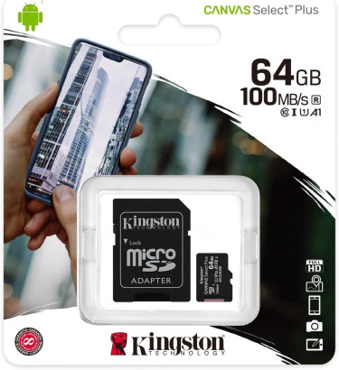 64GB MicroSD Memory Card (Class 10)