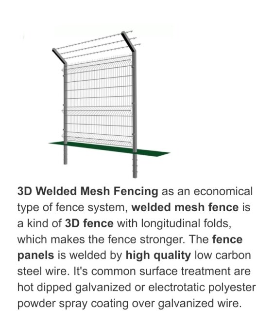 Welded Mesh Fencing