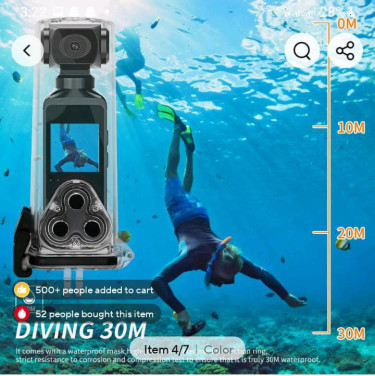 Wifi HD Camera Video Recorder Waterproof Case