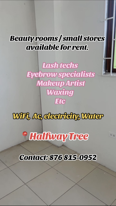Booth / Small Shop Space For Rent (multiple)
